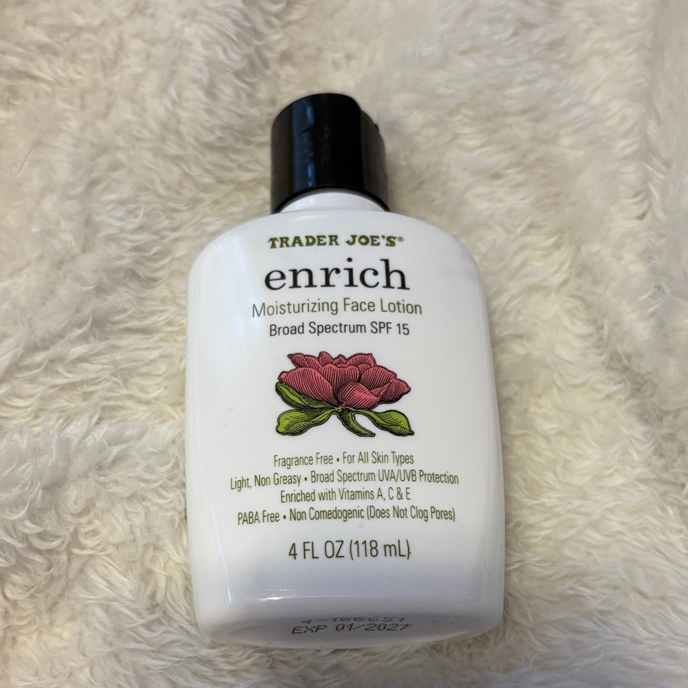 Trader Joe's Enrich Moisturizing Face Lotion